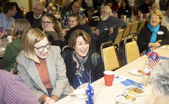 The Punchlines Amy Klobuchar Uses to Keep Voters Laughing