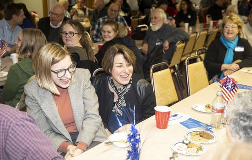 The Punchlines Amy Klobuchar Uses to Keep Voters Laughing