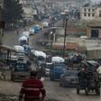 Civilians have been pouring out of frontline areas of Syria's last rebel bastion for weeks, taking to the road with what belongings they can squeeze into their vehicles