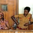 Nyanzi, pictured in April 2017 at her trial for cyber-harassment