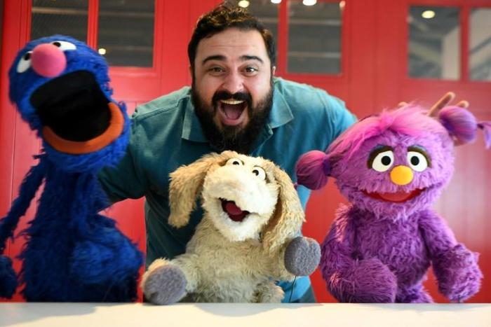 The new Middle East version of Sesame Street called 'Ahlan Simsim' will seek to help children and particularly Syrian refugees cope with emotions with new characters joining old favourite ones