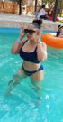 Zari Hassan flaunts her sexy curves in tiny Blue Bikini (Photos)