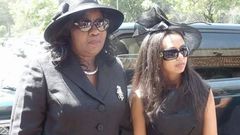 Ida Odinga with her daughter In-law Lwam Bekele