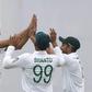 Bangladesh's Nayeem Hasan took five wickets in Zimbabwe's second innings
