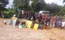 46-seater matatu with passengers plunges into flooded River Kyamela, Makueni County