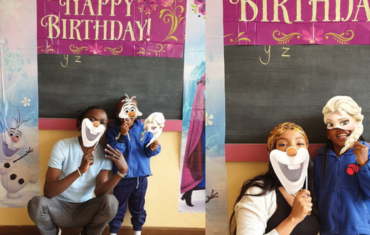 Fans clash over Brenda Wairimu’s act of hiding daughter’s face as she turns 5