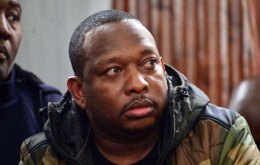 File image of Mike Sonko in court
