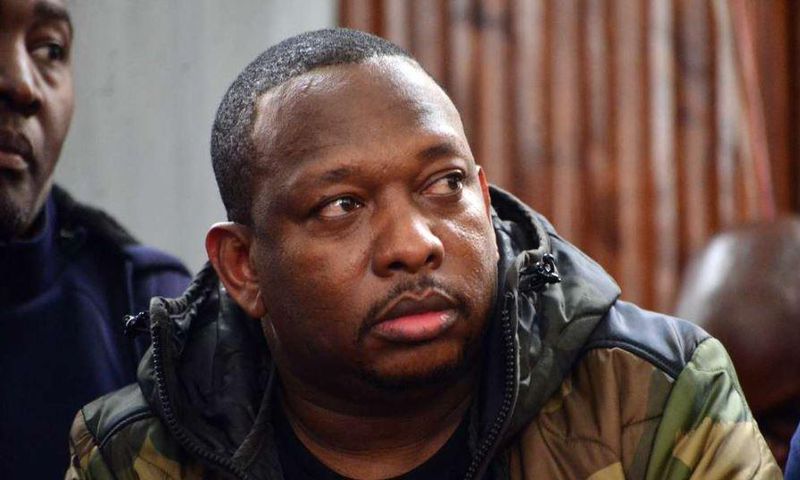File image of Mike Sonko in court