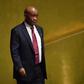 Lesotho Prime Minister Thomas Thabane, pictured in 2018, has been asked by his party to step down by February 20, 2020