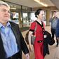 Huawei's Meng Wanzhou leaves the British Columbia Supreme Court in Vancouver in October 2019