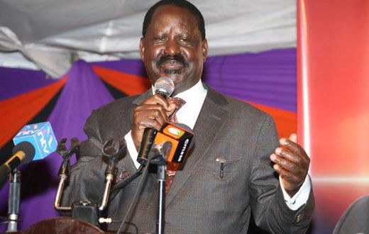 File image of former Prime Minister Raila Odinga