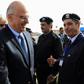 Greek Foreign Minister Nikos Dendias landed briefly at Benghazi airport in eastern Libya to meet representatives of strongman Khalifa Haftar's administration