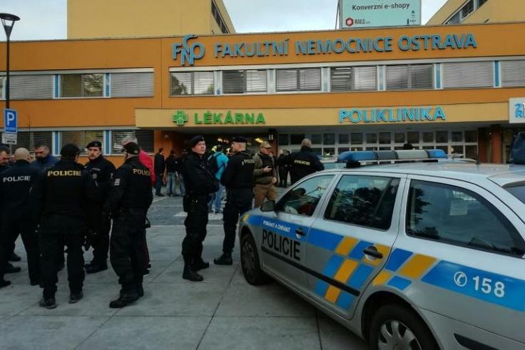 The gunman allegedly shot people at close range as they sat waiting in the trauma ward of the Faculty Hospital in Ostrava