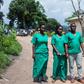The journalists of the Burundi's independent media Iwacu Press Group,(L to R) Christine Kamikazi, Agnes Ndirubusa, Terence Mpozenzi and Egide Harerimana were handed jail terms