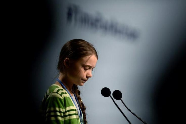 Greta Thunberg told delegates at the UN climate talks that their promises were still far short of what was needed