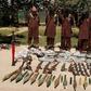 Haqqani network militants paraded with captured weapons in Kabul. The head of the network, who is also the deputy leader of the Taliban, said the group was fully committed to a peace deal with the United States
