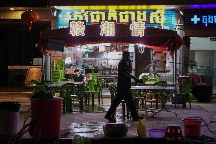 In Cambodia's Sihanoukville, a southern beach resort known for its casinos, the tourist take has shrivelled