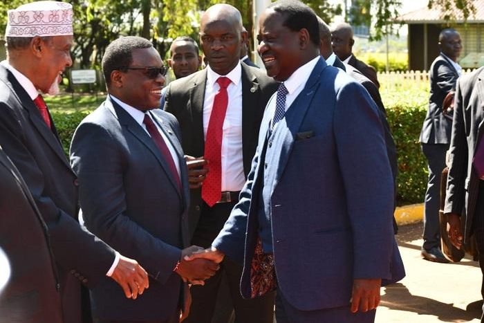 Handshake partner Raila Odinga outlines next step after presentation of Building Bridges Initiative (BBI) Report at Bomas of Kenya