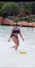 Zari Hassan flaunts her sexy curves in tiny Blue Bikini (Photos)