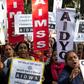 Demonstrations in New Delhi expressed anger over the alleged rape and murder of a 27-year-old veterinary doctor in Hyderabad