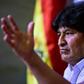 Evo Morales has been living in Argentina after resigning as Bolivia's president in November and fleeing; Morales is seen in a file image from January 27, 2020