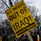 Demonstrators rally outside the White House to denounce the killing of a senior Iranian general in Iraq