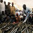 A farewell to arms? The Yansakai vigilante group surrendered hundreds of weapons last month