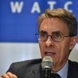 Human Rights Watch chief Kenneth Roth -- pictured in October 2019 -- said he was turned back by authorities at Hong Kong's airport