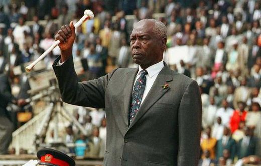 Mzee Moi's rungu handed to son