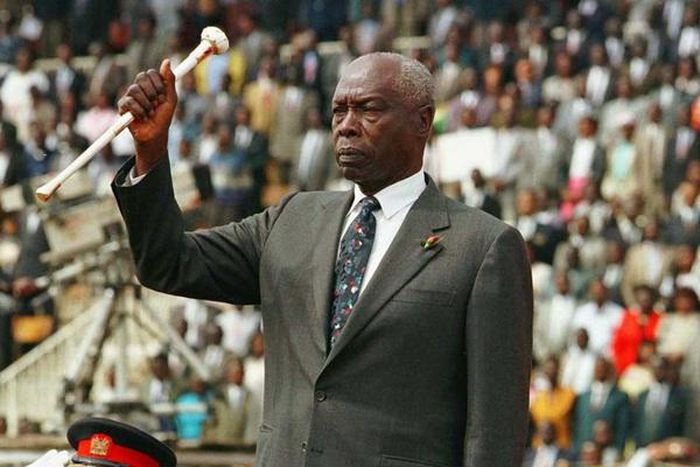 Mzee Moi's rungu handed to son