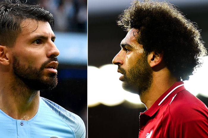 Mohamed Salah and Sergio Aguero face off this weekend.