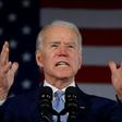 In this file photo taken on February 29, 2020, Democratic presidential candidate Joe Biden speaks in Columbia, South Carolina after his resounding victory in the state's primary, which gave him a boost days before 14 states vote on 'Super Tuesday'