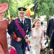 The Belgian royal family -- from left Prince Gabriel, Queen Mathilde of Belgium, King Philippe - Filip of Belgium, Crown Princess Elisabeth and Prince Emmanuel -- is one of the few institutions that still unites a divided country