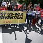 Filipinos rallied in front of the US embassy in Manila to protest against the US strike that killed Iranian commander Qasem Soleimani in Iraq. The Philippines has ordered all its citizens to evacuate from Iraq