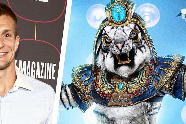 Gronk Is Obviously The Masked Singer's White Tiger