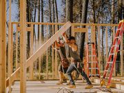 <strong>BUILDING PERMITS</strong> are celebrated in the community; a nearby college is offering to fund construction degrees for fire survivors.