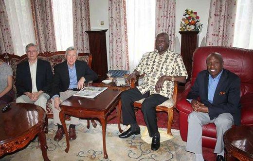Retired President Daniel arap Moi