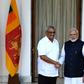 Just 12 days after he became president, Sri Lanka's President Gotabaya Rajapaksa (L) has visited India's Prime Minister Narendra Modi