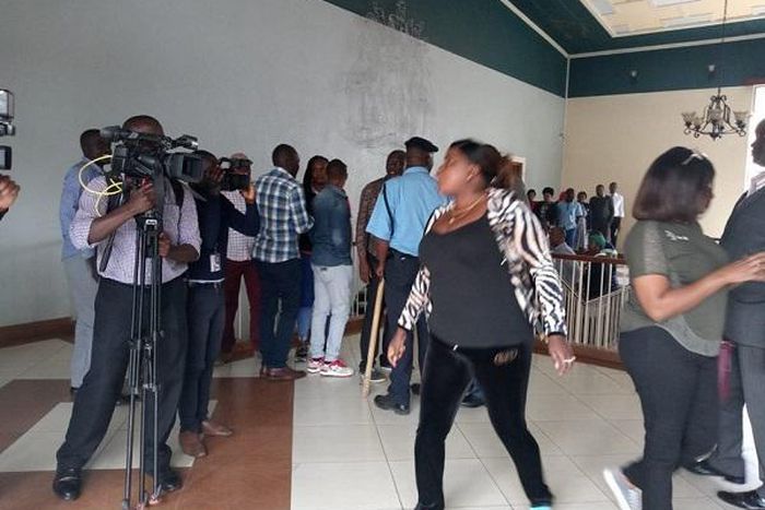 Chaos at City Hall as MCAs come to blows over Speaker Beatrice Elachi impeachment