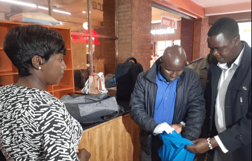 Police alerted after 2 girls left a loaded gun at Naivas Supermarket in Thika