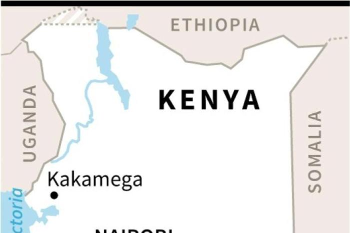 The western Kenya town of Kakamega, where the stampede took place
