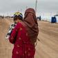 The Syrian army's offensive, backed by Russian air power, has triggered the biggest wave of displaced civilians in the nine-year conflict
