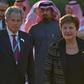 International Monetary Fund chief Kristalina Georgieva at the Murabba Palace in Riyadh