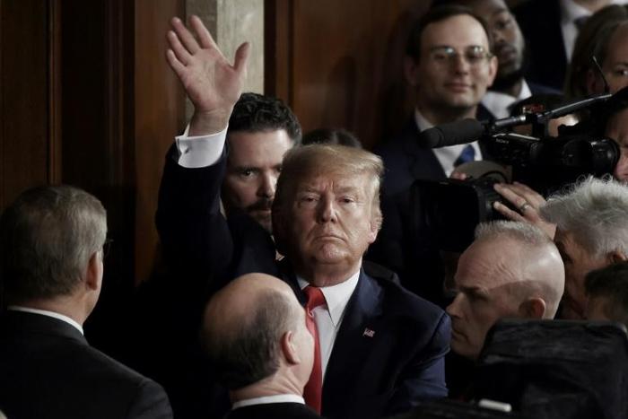 President Donald Trump immediately claimed "victory" after his acquittal in a historic impeachment, but Democrats said the outcome resulted from an unfair trial