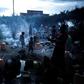 Thousands of people took refuge in the grounds of a Catholic church in Drodro as fighting raged in Djugu territory last July