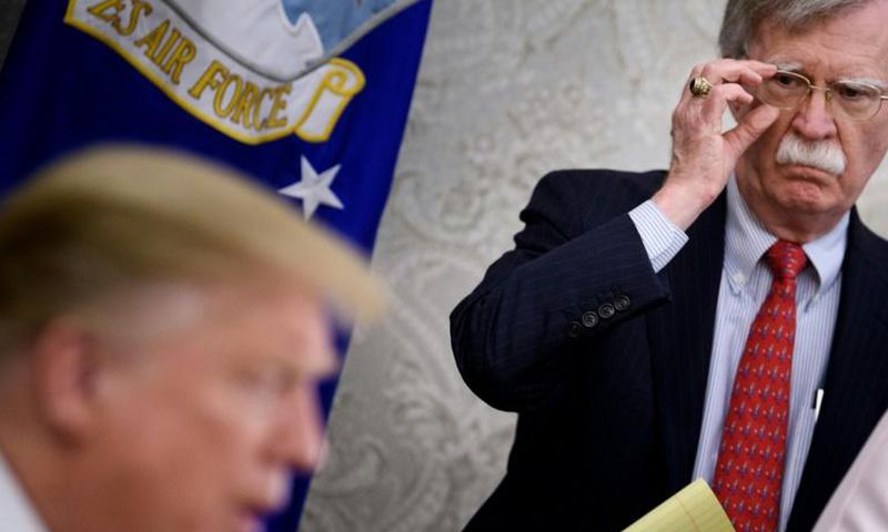 Citing Bolton's unpublished manuscript, The Times wrote that Trump told Bolton he wanted to keep frozen $391 million in aid to Ukraine, until Kiev officials helped with a probe into his Democratic rival Joe Biden