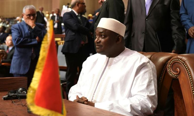 Tension has been building in The Gambia over Adama Barrow's decision to stay in office for five years after initially pledging to step down after three