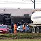 Two rail workers were killed in the accident