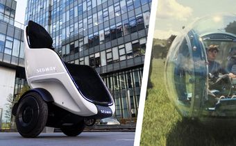Segway Unveiled a New Futuristic Transporting Pod