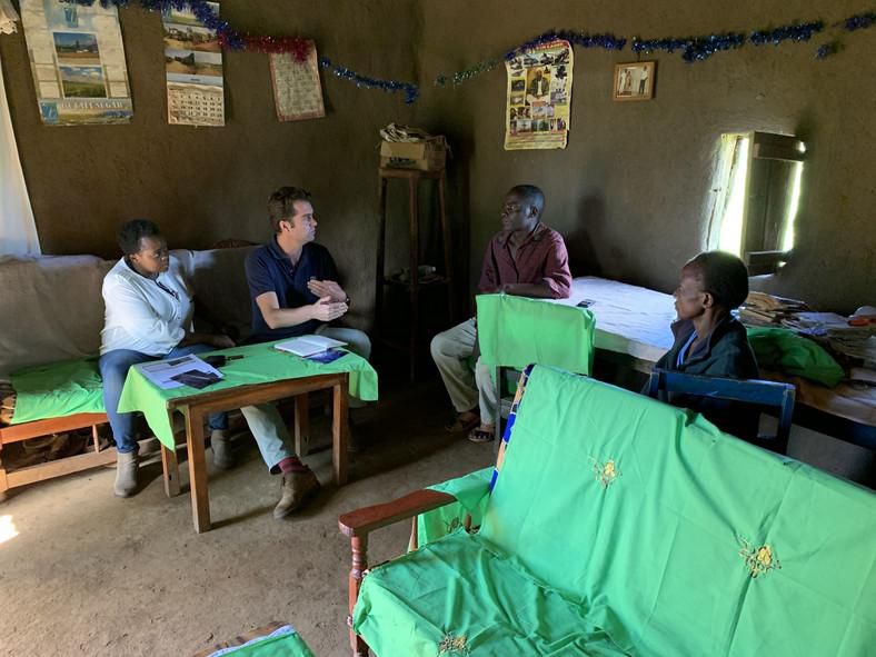 Sky News reports at the home of family claiming to be associated by Paul Manyasi